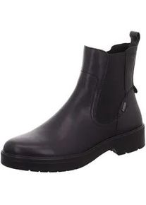 Stiefelette Legero "Legero Stiefelette Leder/Textil", Damen, Gr. 37,5, schwarz, Leder, Textil, Schuhe Stiefelette
