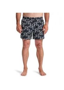 Boardshorts Quiksilver "Diamond Arch Printed 15", Herren, Gr. XXL, schwarz interpetal, Obermaterial: 53% Nylon, 47% Hmda (Nylon);, Hosen