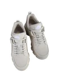 Trainingsschuh Buffalo "Buffalo Damen Buffalo Cld Corin Vegan Nubuck", Damen, Gr. 40, beige, Kunstfaser, unifarben, Schuhe