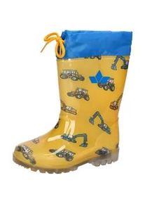 Gummistiefel Lico "Stiefel Power Blinky", Kinder, Gr. 21, gelb, Synthetik, Schuhe Gummistiefel