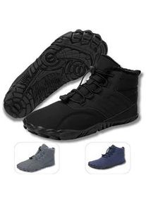 Barfu&szlig;schuh DOTALES "Trekstep Barfu&szlig;schuhe Winterstiefel Damen & Herren &ndash; Exklusiv &", Herren, Gr. 37, Normalschaft, schwarz, Polyester, Textil, Schuhe Barfu&szlig;schuh, Minimalschuhe