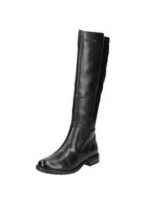 Stiefel BAGATT "BAGATT Stiefel Leder/Synthetik", Damen, Gr. 36, schwarz, Leder, Synthetik, Schuhe Stiefel