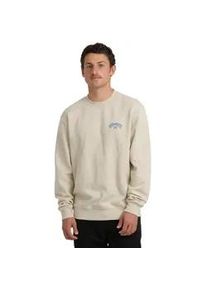 Sweatshirt Billabong "Short Sands", Herren, Gr. S, bone heather, 60% Baumwolle, 40% Polyester, Sweatshirts Sweatshirt
