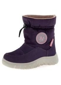 Winterstiefel Naturino "VARNA 2 WP", Damen, Gr. 31, lila (violett), Nylon, Veloursleder, Schuhe Winterstiefel, Snowboots, Winterschuh mit Wollfutter, Gr&ouml;&szlig;enschablone zum Download