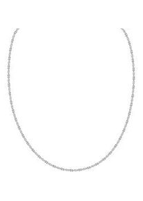 Collierkettchen Celesta, wei&szlig;, Halsketten, Damen, 45cm, Silber 925 (Sterlingsilber), L: 43, gl&auml;nzend