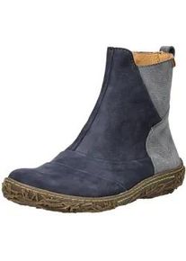 Stiefelette El Naturalista "El Naturalista Stiefelette Leder", Damen, Gr. 38, ocean, Leder, Schuhe Stiefelette