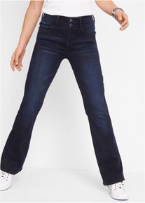 bonprix Bootcut Jeans High Waist Shaping-Ultra-Soft, blau, Gr.36, Figurformende Stretch-Jeans im Bootcut, 71% Baumwolle