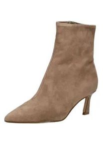 Stiefelette Steve Madden "Steve Madden Stiefelette Veloursleder", Damen, Gr. 42, taupe, Veloursleder, Schuhe Stiefelette