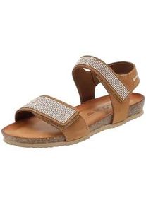 IGI&CO Riemchensandale IGI & CO "IGI & CO Sandalen Leder", Damen, Gr. 39, brandy, Leder, Schuhe Riemchensandale