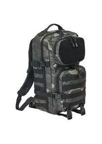 Rucksack BRANDIT "Brandit Accessoires US Cooper Patch medium", Gr. onesize, schwarzcamo, Polyester, Rucks&auml;cke Rucksack