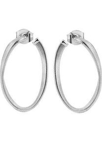 Paar Ohrstecker Firetti "Schmuck Geschenk Silber 925 Ohrschmuck Ohrringe", silberfarben, Ohrringe, Damen, 32,3mm, Silber 925 (Sterlingsilber)
