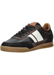 Sneaker Bullboxer "Bullboxer Sneaker Leder", Herren, Gr. 42, braun, wei&szlig;, Leder, Schuhe Sneaker
