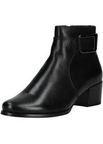 Stiefelette REGARDE LE CIEL "Regarde Le Ciel Stiefelette Leder", Damen, Gr. 39, schwarz, Leder, Schuhe Stiefelette