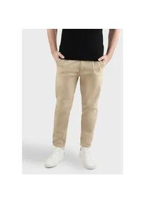 REDEFINED REBEL EST. 2013 Stoffhose REDEFINED REBEL "Redefined Rebel Pants RRArian Pants", Herren, Gr. M, Normalgr&ouml;&szlig;en, beige (travertine), Canvas, 98% Baumwolle 2% Elasthan, regular fit, Hosen Stoffhose