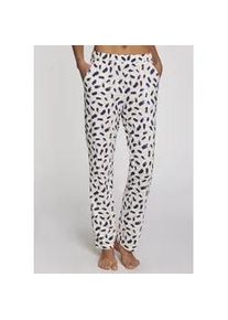 Pyjamahose s.Oliver, Damen, Gr. 44/46, N-Gr, rosa, gemustert, Single Jersey, Obermaterial: 50% Baumwolle, 50% Viskose, gemustert, Hosen Pyjamahose, mit sch&ouml;nem Alloverdruck