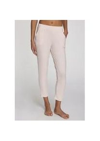 Pyjamahose s.Oliver, Damen, Gr. 48/50, N-Gr, rosa, meliert, Rippstrick, Obermaterial: 92% Viskose, 8% Elasthan, meliert, l&auml;ssig geschnitten lang, Hosen Pyjamahose, aus weicher Rippqualit&auml;t