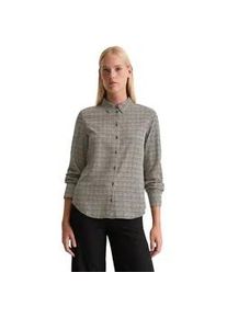 Marc O'Polo Langarmbluse MARC O'POLO "aus flie&szlig;ender Viskose", Damen, Gr. 40, sanftes wei&szlig;, Obermaterial: 100% Viskose, bedruckt, regular fit normal, Manschette, Blusen