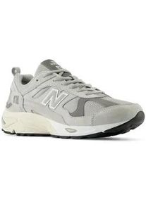 Sneaker New Balance "878", Herren, Gr. 39,5, moonrock, Leder, Textil, Schuhe Sneaker