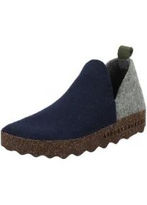 Hausschuh Asportuguesas "Asportuguesas Hausschuhe Filz", Herren, Gr. 42, blau, Filz, Schuhe Hausschuh