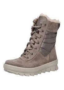 Schn&uuml;rstiefel Legero "Legero Stiefel Veloursleder/Textil", Damen, Gr. 40, altrosa, Textil, Veloursleder, Schuhe Schn&uuml;rstiefel