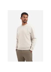 Sweater NO EXCESS "NO EXCESS Sweater mit R&uuml;ckenprint Sweater Crewneck Melange", Herren, Gr. 3XL, kit, 50% Baumwolle, 50% Polyester, Sweatshirts Sweater