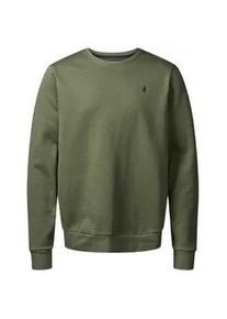Rundhalspullover MCS "MCS sweatshirt MCSkyler", Herren, Gr. S, beetle, Obermaterial: 100% Baumwolle, Pullover Rundhalspullover