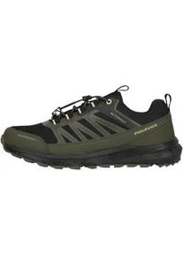 Trainingsschuh Endurance "Ferill", Damen, Gr. 44, dunkelgr&uuml;n, schwarz, Kunstfaser, Polyurethane, Schuhe, mit wasserdichter, atmungsaktiver Eigenschaft