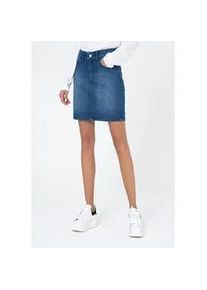 Sommerrock FRESHLIONS "Carmen", Damen, Gr. L, blau (hellblau), 100% Baumwolle, unifarben, kurz, R&ouml;cke, im klassischen Design