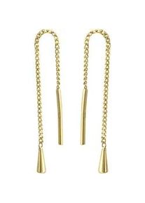 Paar Ohrh&auml;nger Celesta, gelb, Ohrringe, Damen, one-size, Gold