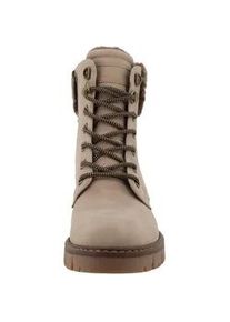 Stiefel Tom Tailor "Tom Tailor Winter Boots", Damen, Gr. 38, schwarz cream, unifarben, Schuhe Stiefel