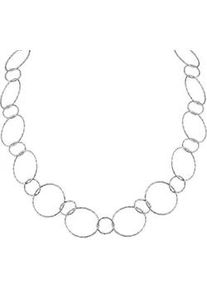 Collierkettchen Celesta, wei&szlig;, Halsketten, Damen, 85cm, Silber 925 (Sterlingsilber), L: 85 B: 20mm, gl&auml;nzend, B:20mm