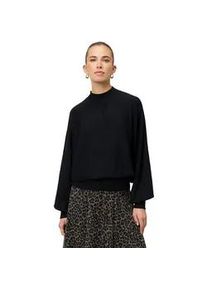 Strickpullover Zero "Damen mit Stehkragen", Damen, Gr. 34, schwarz beauty, Strick, Obermaterial: 80% Viskose, 20% Polyester, unifarben, figurbetont lang, eng, Pullover Strickpullover, Plain/ohne Details