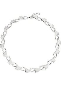 Collier Jobo "Kette Ginkgo Ginko", silber 925, Halsketten, Damen, Silber 925 (Sterlingsilber), L: 47, Collier, 925 Silber 47 cm