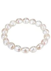 Perlenarmband Valero Pearls "VP868", wei&szlig;, Armb&auml;nder, Damen, Perlen, Perlenarmband, aus Sterling Silber