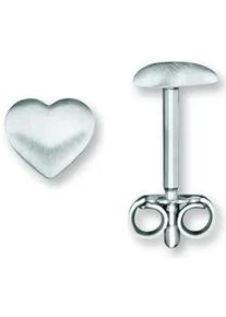 Paar Ohrh&auml;nger ONE ELEMENT "Herz Ohrringe Ohrstecker aus 925 Silber", silber, Ohrringe, Damen, Damen, Silber 925 (Sterlingsilber), Liebevoll gearbeitet &ndash; ein sch&ouml;nes Geschenk f&uuml;r besondere Momente