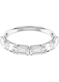 Armreif Swarovski "Schmuck Geschenk Armschmuck Millenia" Gr. M, silber (metallfarben, kristallwei&szlig;, kristallwei&szlig;), Armb&auml;nder, Damen, M, Metall, Armreif, mit Swarovski Kristall