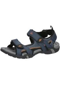 Sandale Lico "Sandale Detroit V", Herren, Gr. 45, blau, Synthetik, Schuhe Sandale