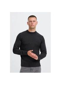 Strickpullover Blend "BHRyke", Herren, Gr. L, schwarz, Feinstrick, 100% Polyacryl, unifarben, normal normal, Rundhals, Pullover Strickpullover, Stilvoller Strickpullover mit Rippb&uuml;ndchen