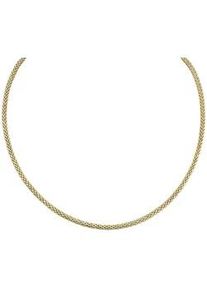 Collierkettchen Celesta, gelb, Halsketten, Damen, 45cm, Silber 925 (Sterlingsilber), L: 42, gl&auml;nzend