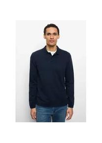 Poloshirt OLYMP "OLYMP Casual Wirk", Damen, Gr. S, marine, 100% Baumwolle, Shirts