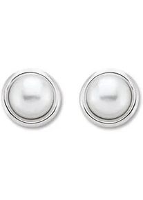 Paar Ohrh&auml;nger ONE ELEMENT "Ohrringe Ohrstecker aus 925 Silber", silber, Ohrringe, Damen, Damen, Perlen Silber 925 (Sterlingsilber), Perlen, Silber 925 (Sterlingsilber), Zartes Emblem &ndash; unaufdringlich und dennoch ausdrucksstark