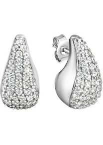 Paar Ohrstecker Celesta, silber (silbergrau), Ohrringe, Damen, one-size, Silber 925 (Sterlingsilber)