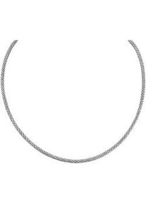 Collierkettchen Celesta, wei&szlig;, Halsketten, Damen, 45cm, Silber 925 (Sterlingsilber), L: 42 B: 3mm, gl&auml;nzend, B:3mm