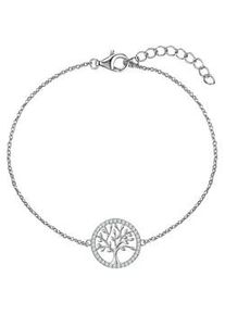 Gliederarmband Rafaela Donata "RD5024", silber (silber, wei&szlig;), Armb&auml;nder, Damen, Silber 925 (Sterlingsilber), Gliederarmband, mit Zirkonia