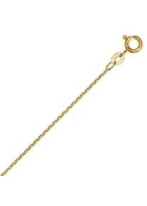 Goldkette ONE ELEMENT "Halskette Rundankerkette aus 585 Gelbgold &Oslash; 1,2 mm" Gr. 45, gold, Halsketten, Damen, 45, Gelbgold 585 Gold, Gelbgold 585, Gold, Goldkette, Harmonisch gestaltet &ndash; ruhiges Design mit feinem Ausdruck