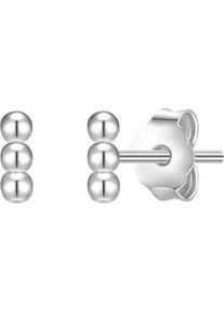Glanzst&uuml;cke M&uuml;nchen Paar Ohrstecker GLANZST&Uuml;CKE M&Uuml;NCHEN "Set: GSM1487", silber, Ohrringe, Damen, 4,6mm, Silber 925 (Sterlingsilber), aus Sterling silber