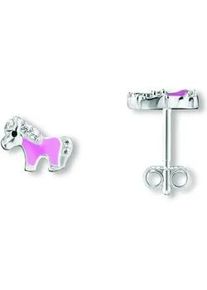 Paar Ohrh&auml;nger ONE ELEMENT "Zirkonia Ponny Ohrringe Ohrstecker aus 925 Silber", silber, Ohrringe, M&auml;dchen, Kinder, Silber 925 (Sterlingsilber), Symbolische Note &ndash; harmonisch gestaltet mit Liebe zum Detail