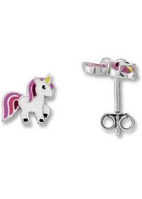 Paar Ohrh&auml;nger ONE ELEMENT "Einhorn Ohrringe Ohrstecker aus 925 Silber", silber, Ohrringe, M&auml;dchen, Kinder, Silber 925 (Sterlingsilber), Dezente Symbolik &ndash; stilvoller Begleiter f&uuml;r jeden Anlass
