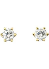 Paar Ohrh&auml;nger ONE ELEMENT "0.2 ct Diamant Brillant Ohrringe Ohrstecker aus 585 Gelbgold", gold, Ohrringe, Damen, Damen, 0,2, Diamanten Gelbgold 585 Gold, Diamanten, Gelbgold 585, Gold, Dezenter Glanz &ndash; Diamantakzente f&uuml;r besondere Momente