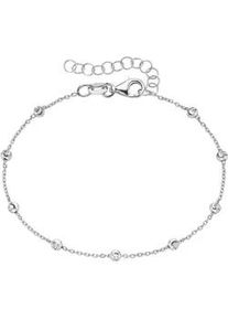 Armband Firetti "Schmuck Geschenk Silber 925 Armschmuck Armkette diamantierte Kugeln", silberfarben, Armb&auml;nder, Damen, 20cm, Silber 925 (Sterlingsilber), Armband